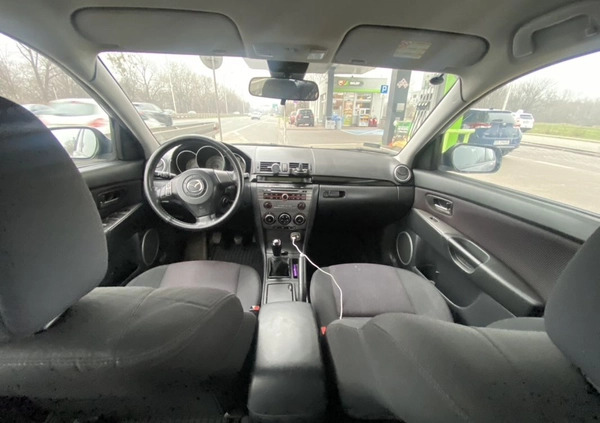 Mazda 3 cena 6500 przebieg: 290000, rok produkcji 2007 z Warszawa małe 46